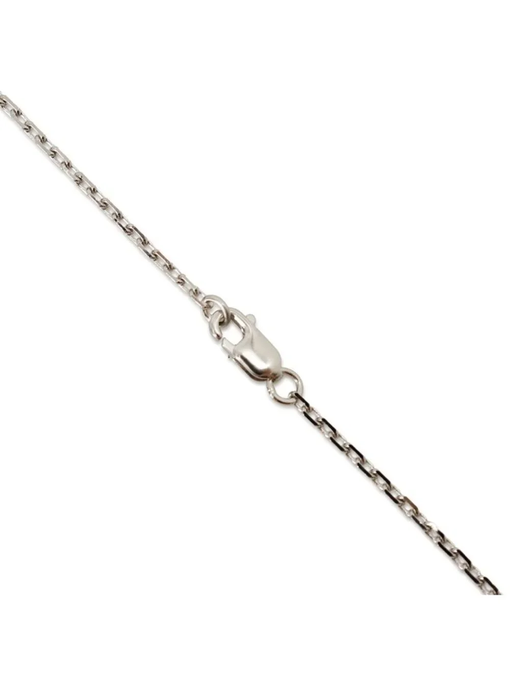 Hermes Necklace Mini Pop Brown Glace Silver